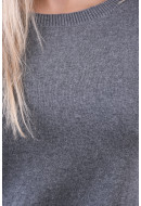 Bluza Dama Vero Moda Milda O-Neck Medium Grey Melange
